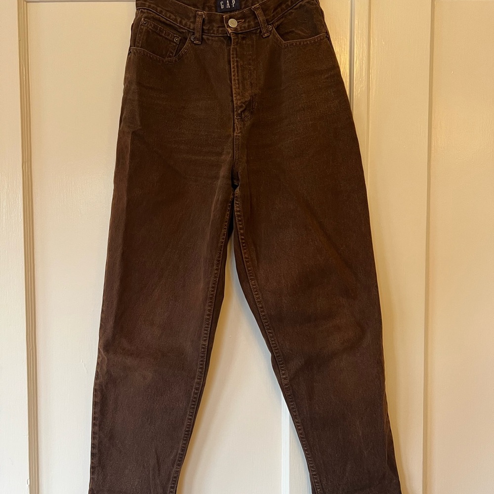 GAP Chocolate Brown Denim Pants